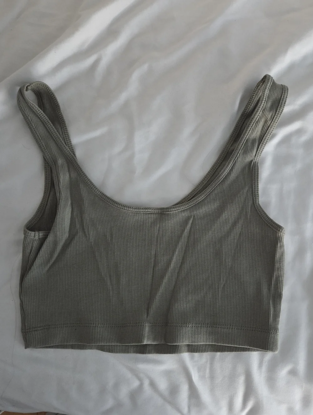 H&M Ribbed Crop Tank, Small - Picture 2 of 2